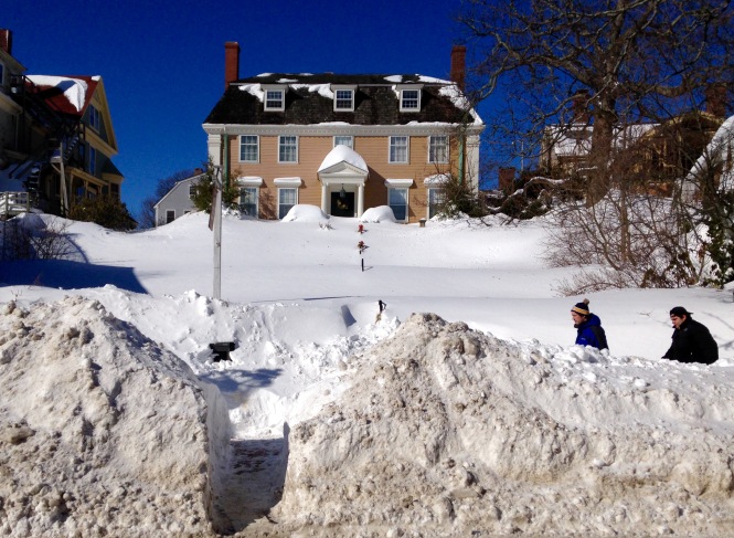 Photo  Sargent House, Main Street, Gloucester, Massachusetts,  winter 2015,  by Bing McGilvray