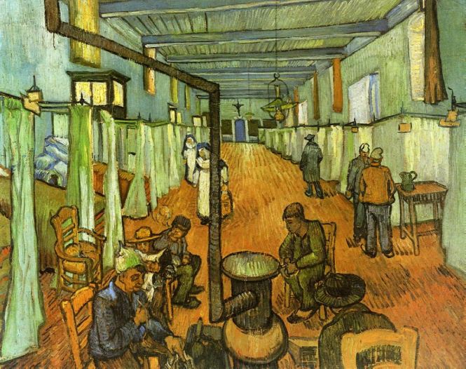 Hospital in Arles. 1889. Vincent van Gogh (1853-1890)
