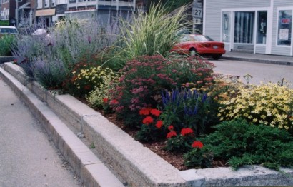 Traffic Island at Main Street and Eastern Avenue Created under the auspices of the Gloucester Civic and Garden Council 