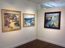 Scenes from the Charles Movalli exhibition at the Cape Ann Museum. 4